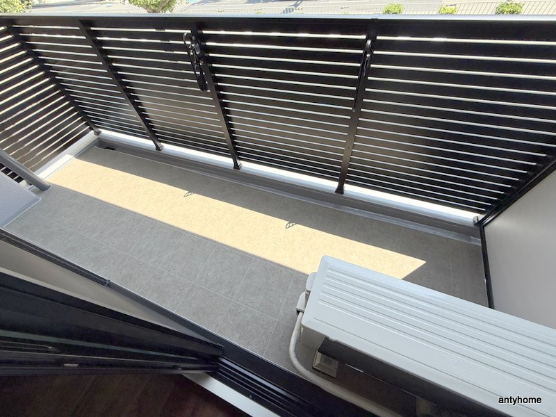 S-RESIDENCE阿波座chiaroのバルコニー