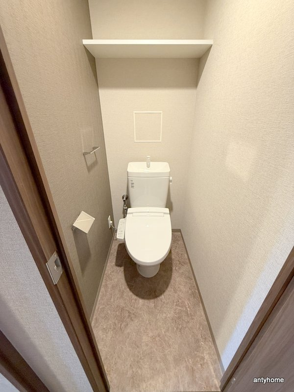 S-RESIDENCE阿波座chiaroのトイレ