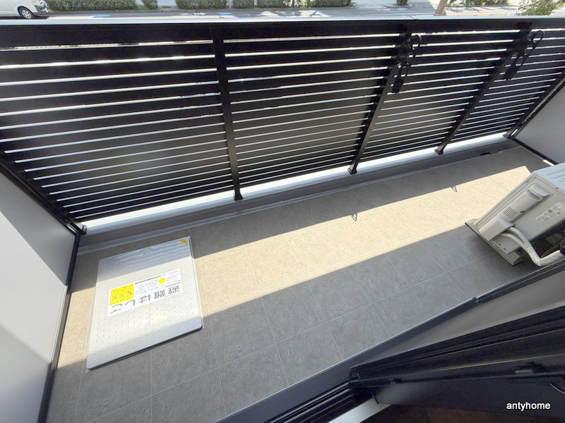 S-RESIDENCE阿波座chiaroのバルコニー