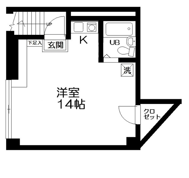 シャルレ早稲田 の間取り|間取りです。
