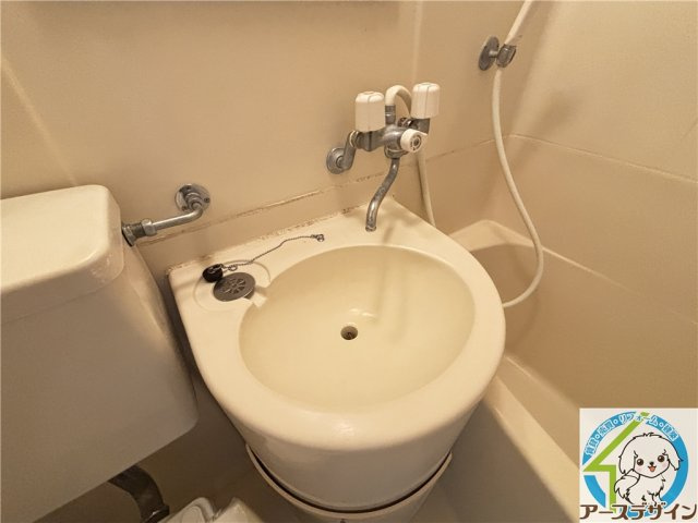 マンションセブンの洗面所