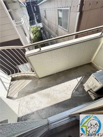 マンションセブンのバルコニー|※類似部屋
