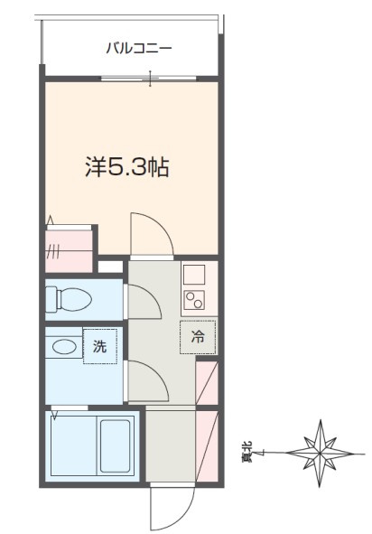 MELDIA柏の間取り