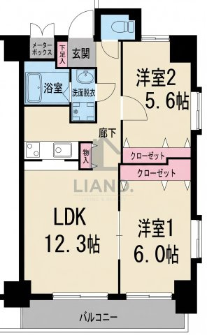 クリエート住吉　住吉小学校区の間取り|クリエート住吉