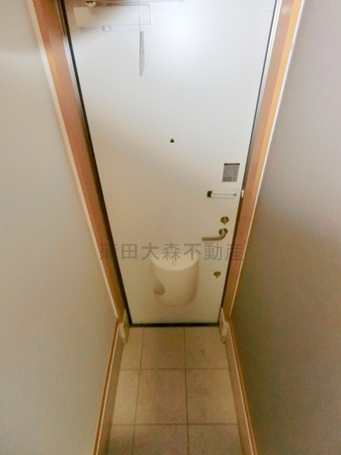 パープル池上の玄関