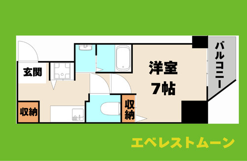 エスリード大須デュオの間取り