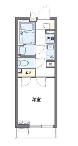 クレイノプランドール武蔵境の間取り