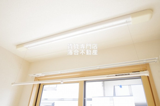 【設備】 | モカハイツ | 室内物干し