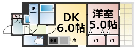 【間取り】 | リアライズ鶴橋東Ⅱ　仲介手数料無料