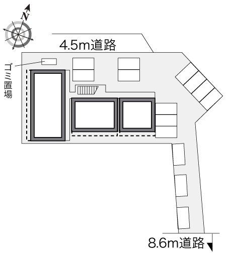 レオパレスＭＡＳＡ　９４の区画図