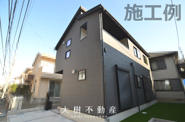 【外観：施工例】 | 座間市ひばりが丘５丁目　新築戸建て　全４棟【仲介手数料無料】