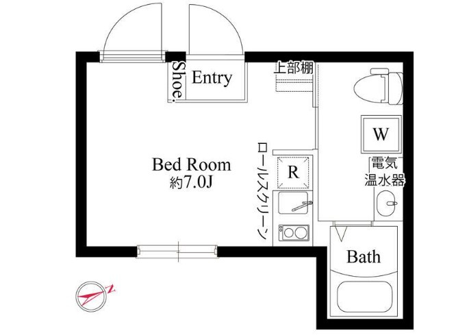 ルリアン南砂町の間取り