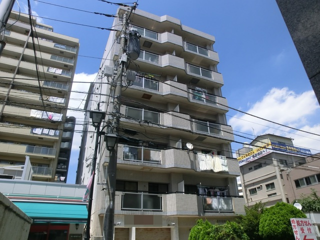 第六石井ビルの外観|全戸南向きのしっかりとしたマンションです。