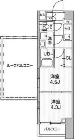 ＳＹＦＯＲＭＥ西小山の間取り