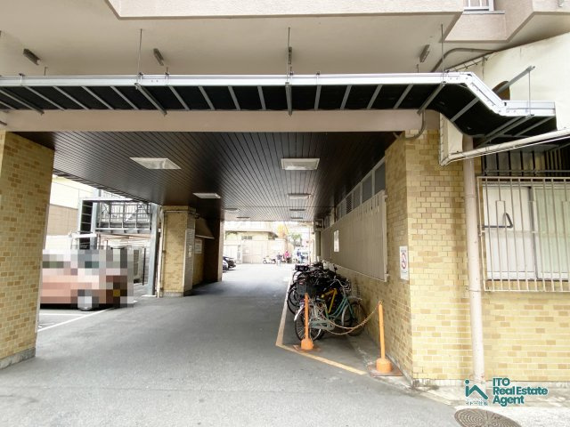 メガロコープ西陣A棟の駐輪場