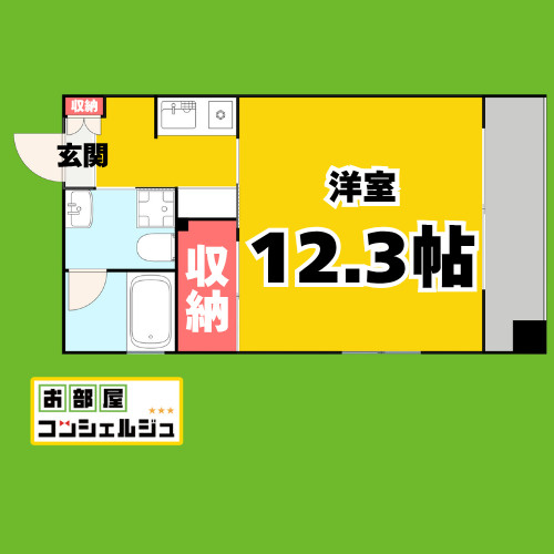 リバーフロントレジデンスの間取り