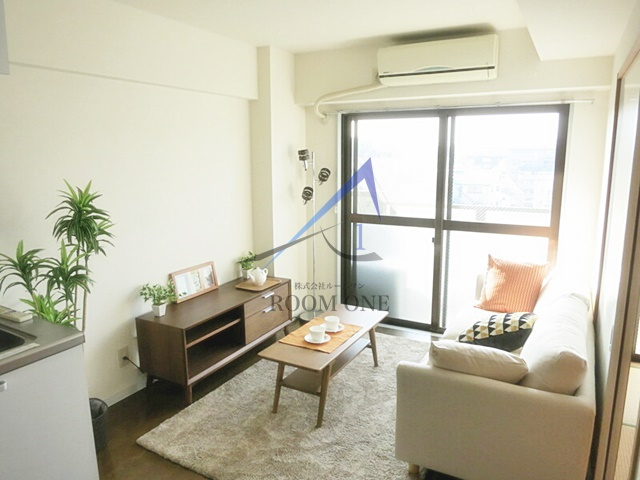 アビタシオンクレールの居間・リビング|洋室のお部屋です。（家具・小物はイメージです）
