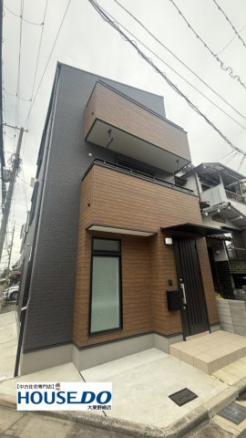 中古戸建　大東市平野屋2丁目（令和6年築）の外観|オシャレな外観