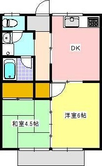 サンハイツの間取り