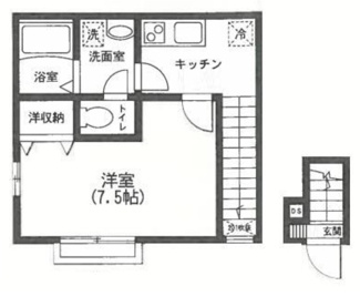 【間取り】 | メゾンプリムール | 間取りです。