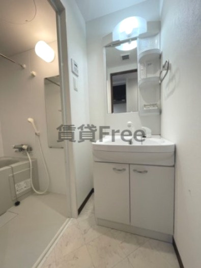 【洗面所】 | グランパシフィック今里駅前　仲介手数料無料