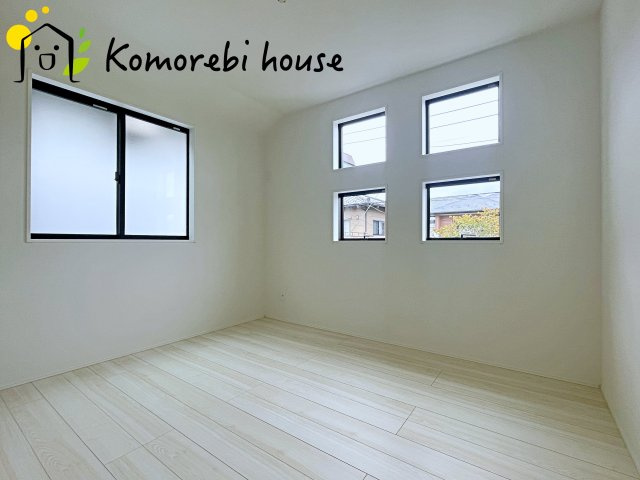 桶川市鴨川　5期　新築一戸建て　グラファーレ　01の寝室|使い勝手のいい寝室です