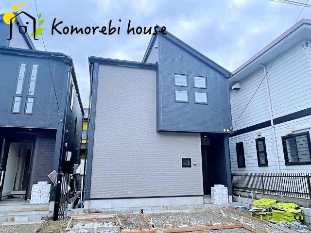 桶川市鴨川　5期　新築一戸建て　グラファーレ　01の外観|おしゃれな外観です