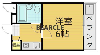 【間取り】 | 第20長栄イスズベル京都伏見