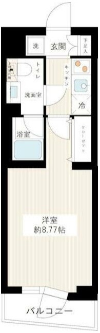 ＭＡＸＩＶ成増の間取り|間取りです。