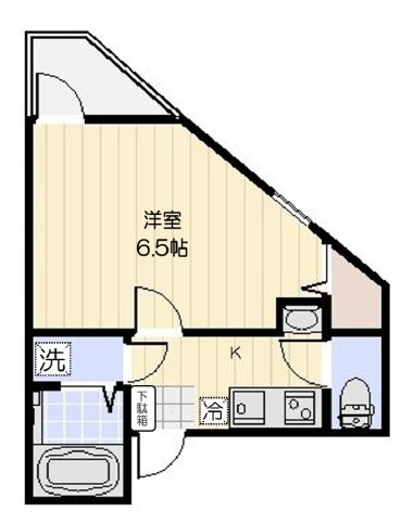 アクロス蔵前の間取り|間取りです。