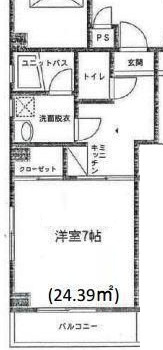 アン・プルミエールの間取り|間取りです。