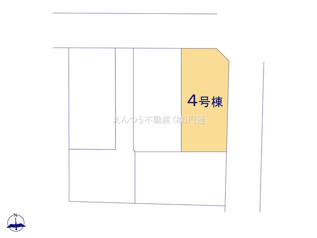 リーブルガーデン西高山町三丁目の区画図