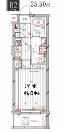 【間取り】 | レガリス洗足池