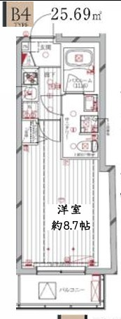【間取り】 | レガリス洗足池