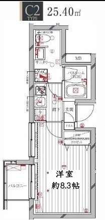 【間取り】 | レガリス洗足池