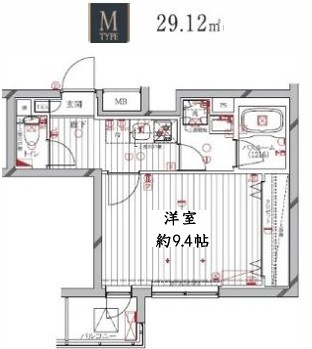 【間取り】 | レガリス洗足池