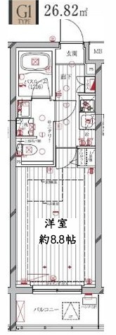 【間取り】 | レガリス洗足池