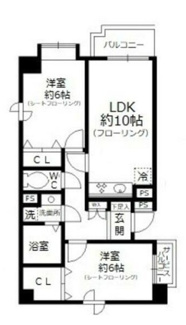 【間取り】 | セリオ弐番館 | 間取りです。