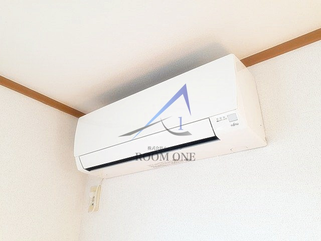 プロムナードＴの設備|エアコン付きです。