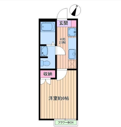グリーンリーフ レジデンスの間取り