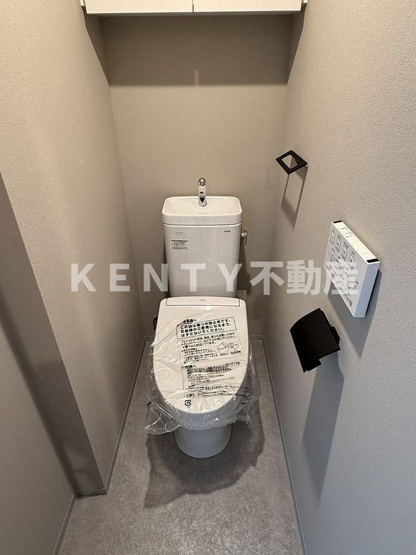 【トイレ】 | レガリス洗足池 | 落ち着いた色調のトイレです