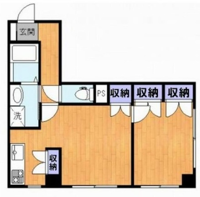 フラット恵潤の間取り