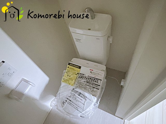 桶川市鴨川　5期　新築一戸建て　グラファーレ　02のトイレ|トイレもきれいです