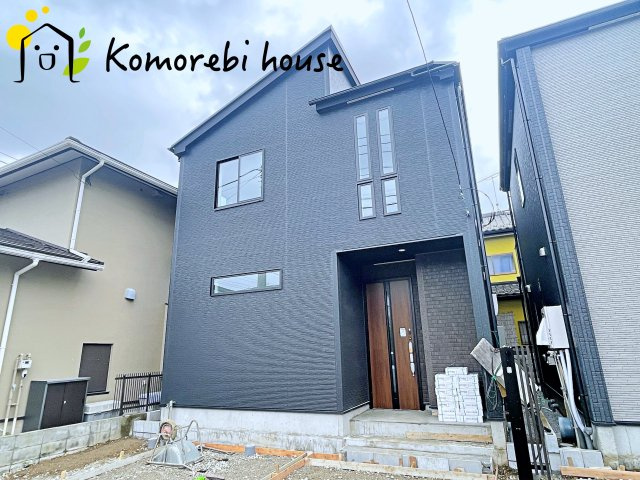 桶川市鴨川　5期　新築一戸建て　グラファーレ　02の外観|外観もきれいです