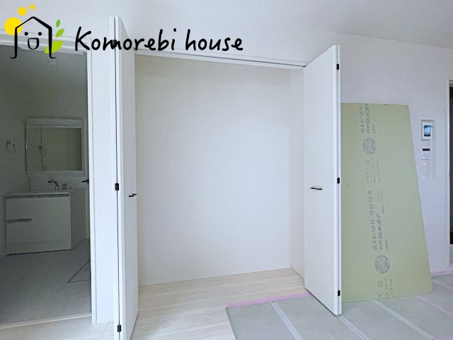 桶川市鴨川　5期　新築一戸建て　グラファーレ　02の収納|専用の収納スペースです