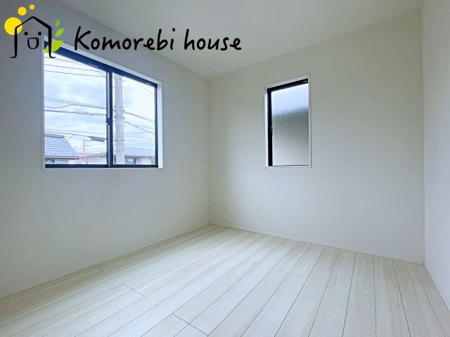 桶川市鴨川　5期　新築一戸建て　グラファーレ　02の洋室|ゆったりした洋室です