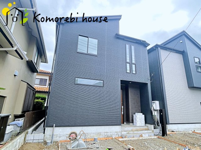桶川市鴨川　5期　新築一戸建て　グラファーレ　02の外観|外観もきれいです