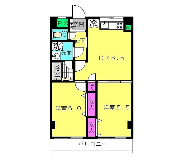 ＡＤＬビルの間取り|間取りです。