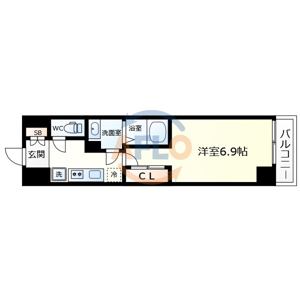ヒルズパークサイドの間取り|ヒルズパークサイド　間取り
