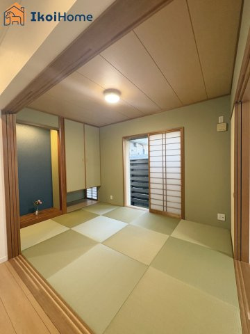 明石市二見町西二見駅前３丁目　中古戸建の内装|【ホームページに現地動画掲載中】●年中無休：当日予約可●和室6帖ございます！LDKと繋がっています